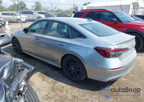 2025 Honda Civic Sport z USA, uszkodzony, nr VIN 2HGFE2F58SH542294